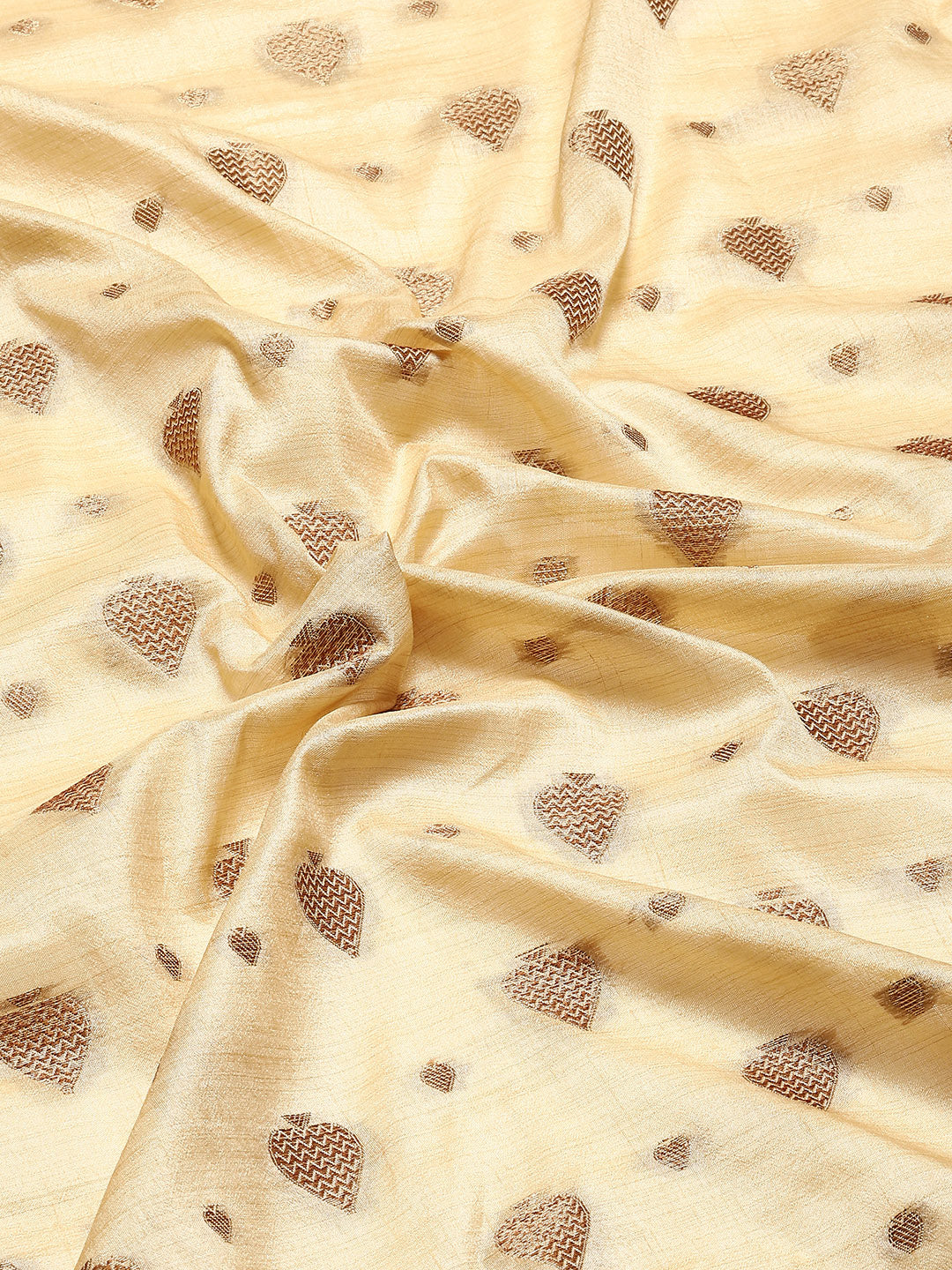 Zari Border Booti Handloom Woven Saree