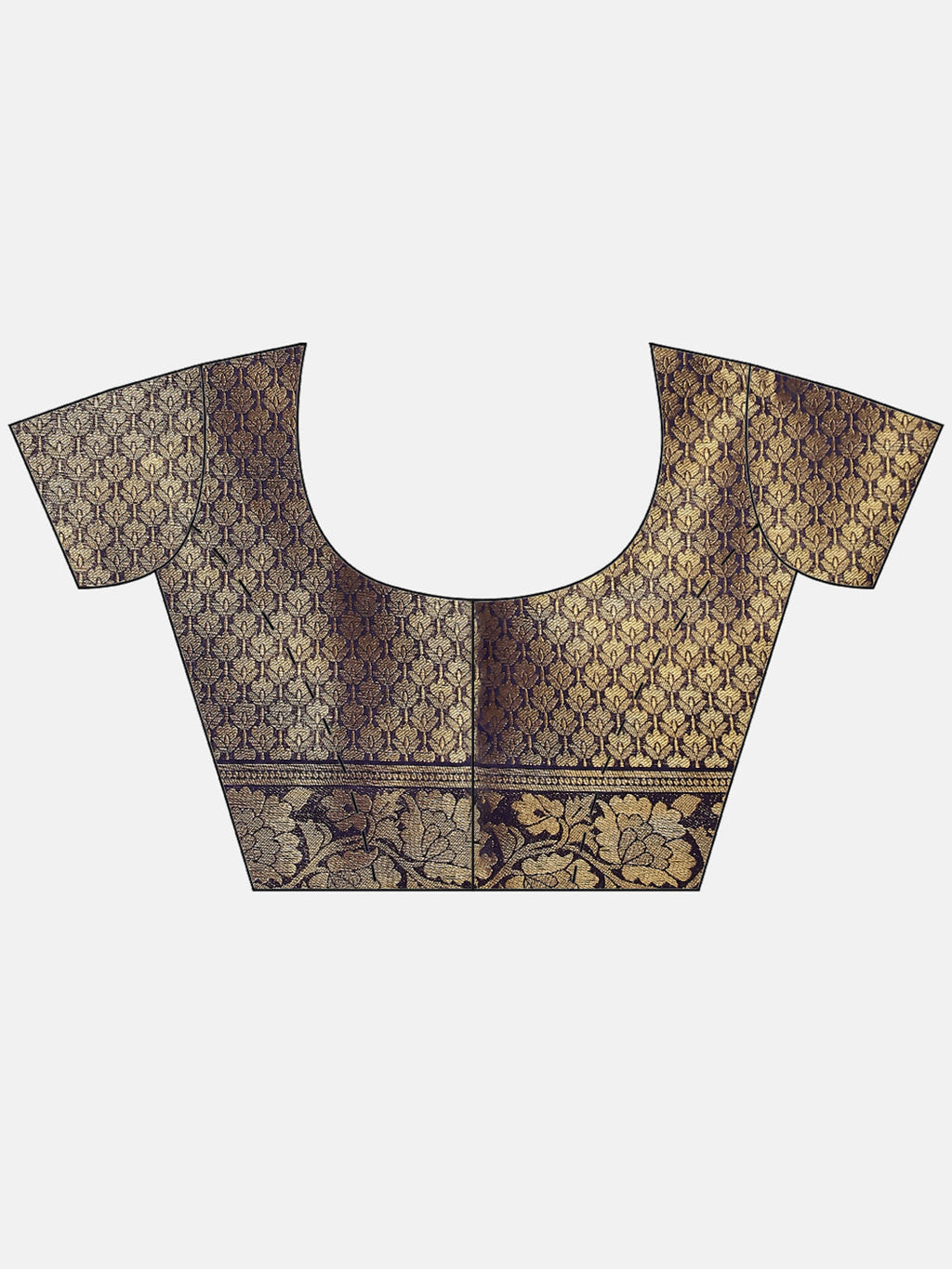 Brocade Zari Jaal Art Handloom Woven Saree
