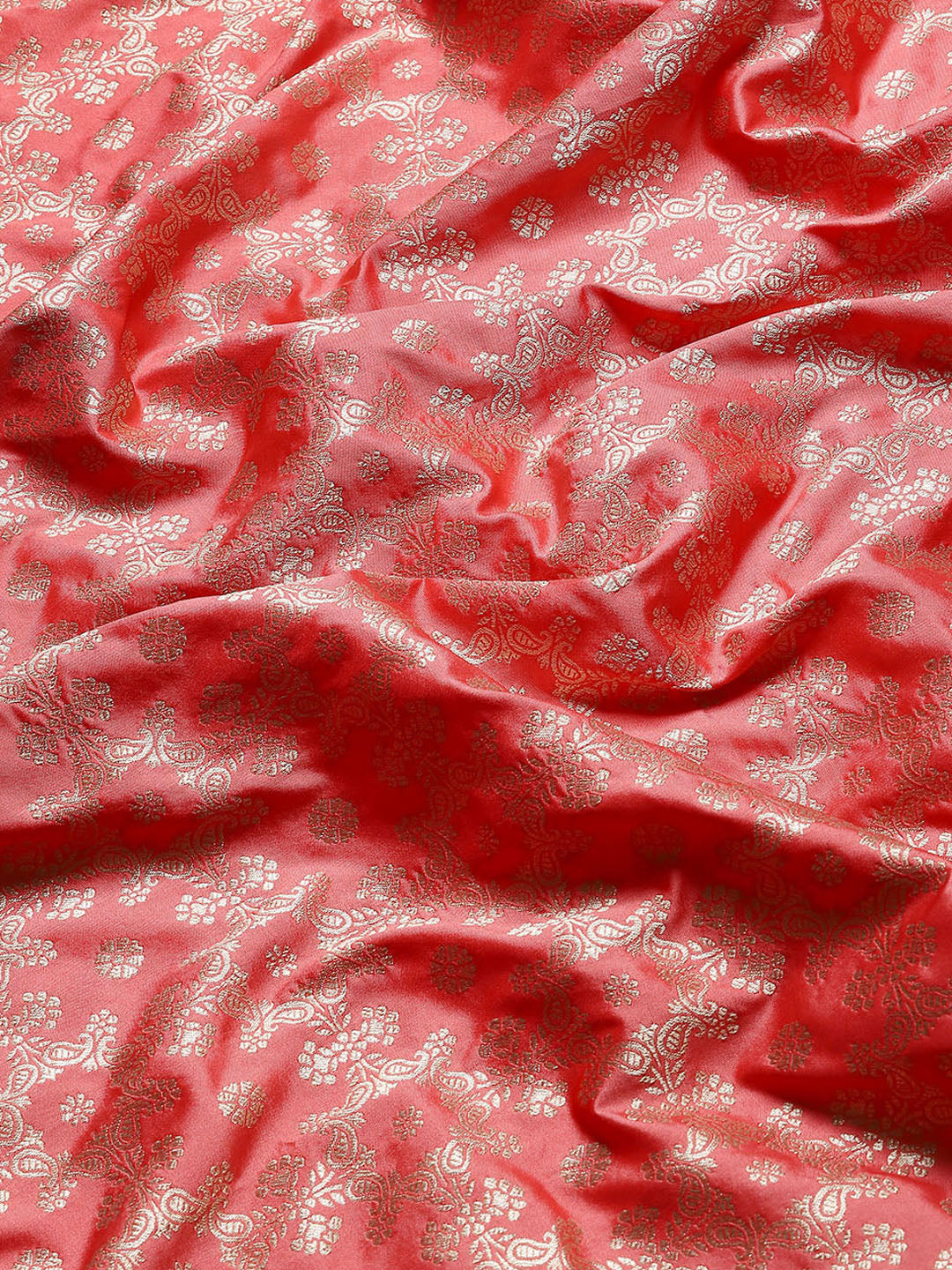 Zari Jaal Woven Art Silk Banarsi Saree