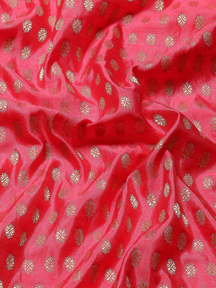 Zari Booti Handloom Woven Saree