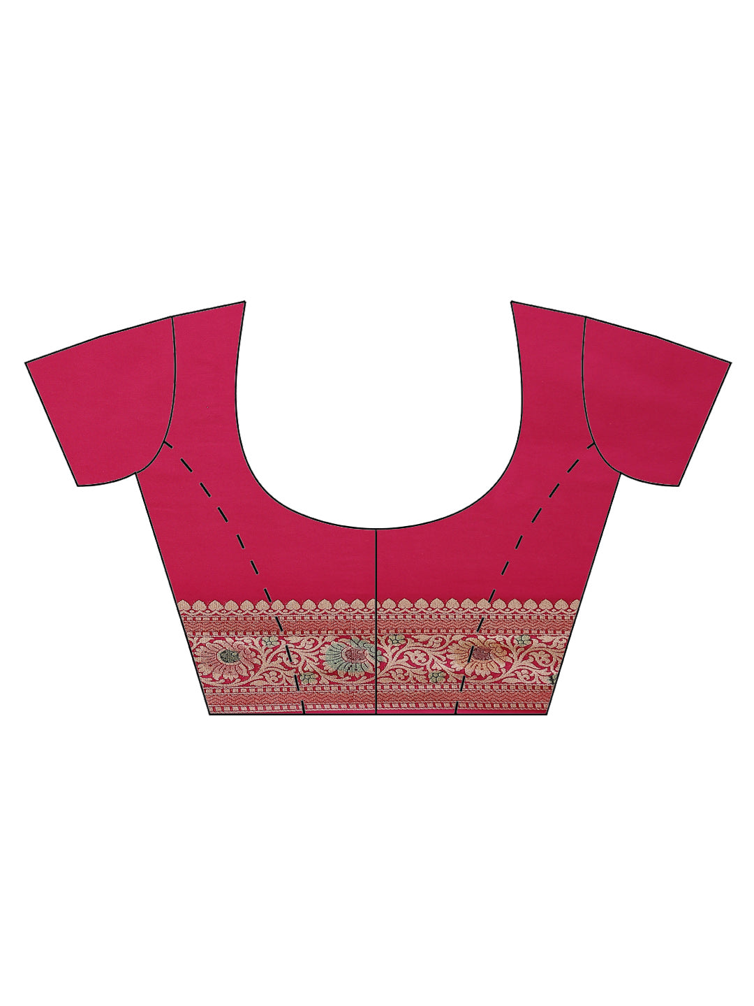 Zari Jaal Banarasi Woven Saree