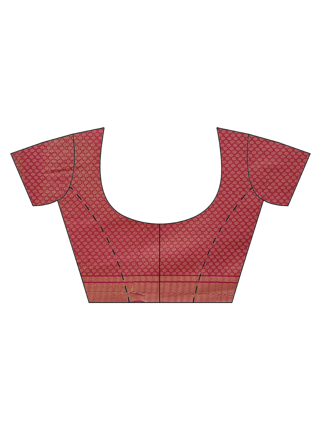 Brocade Zari Jaal Art Handloom Woven Saree