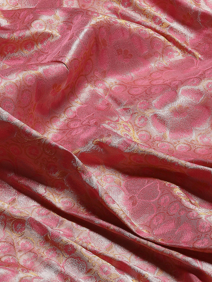Zari Jaal Handloom Woven Saree