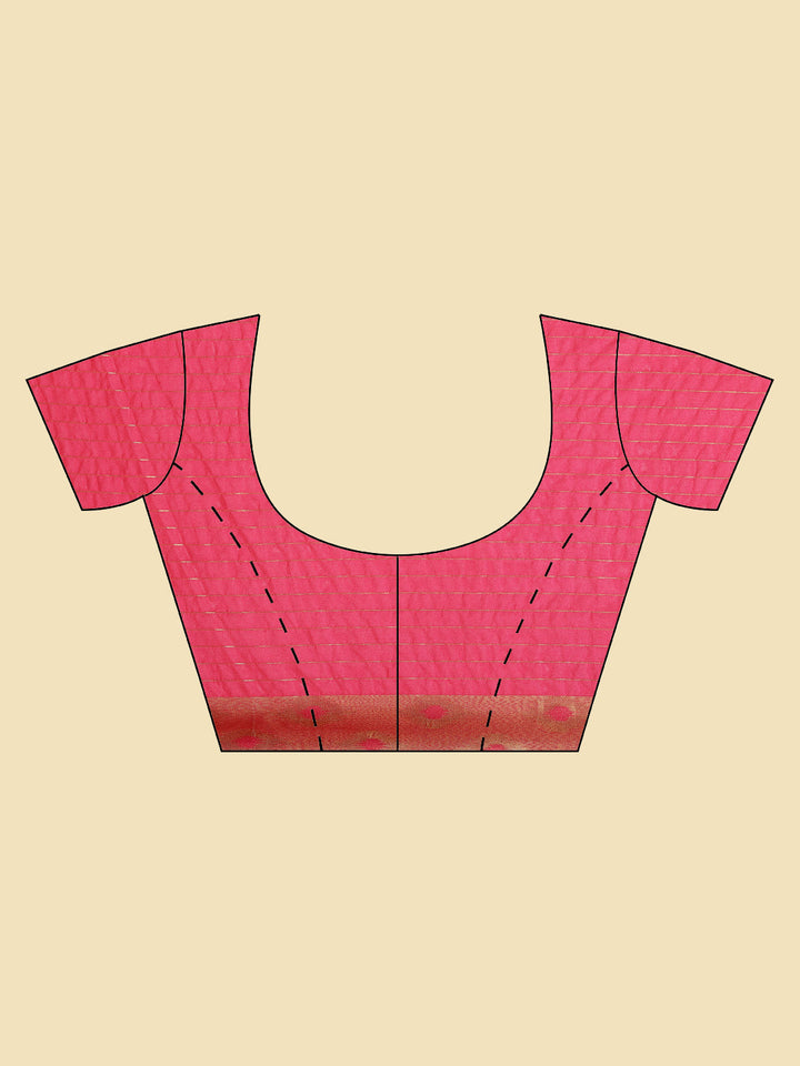 Brocade Handloom Woven Saree