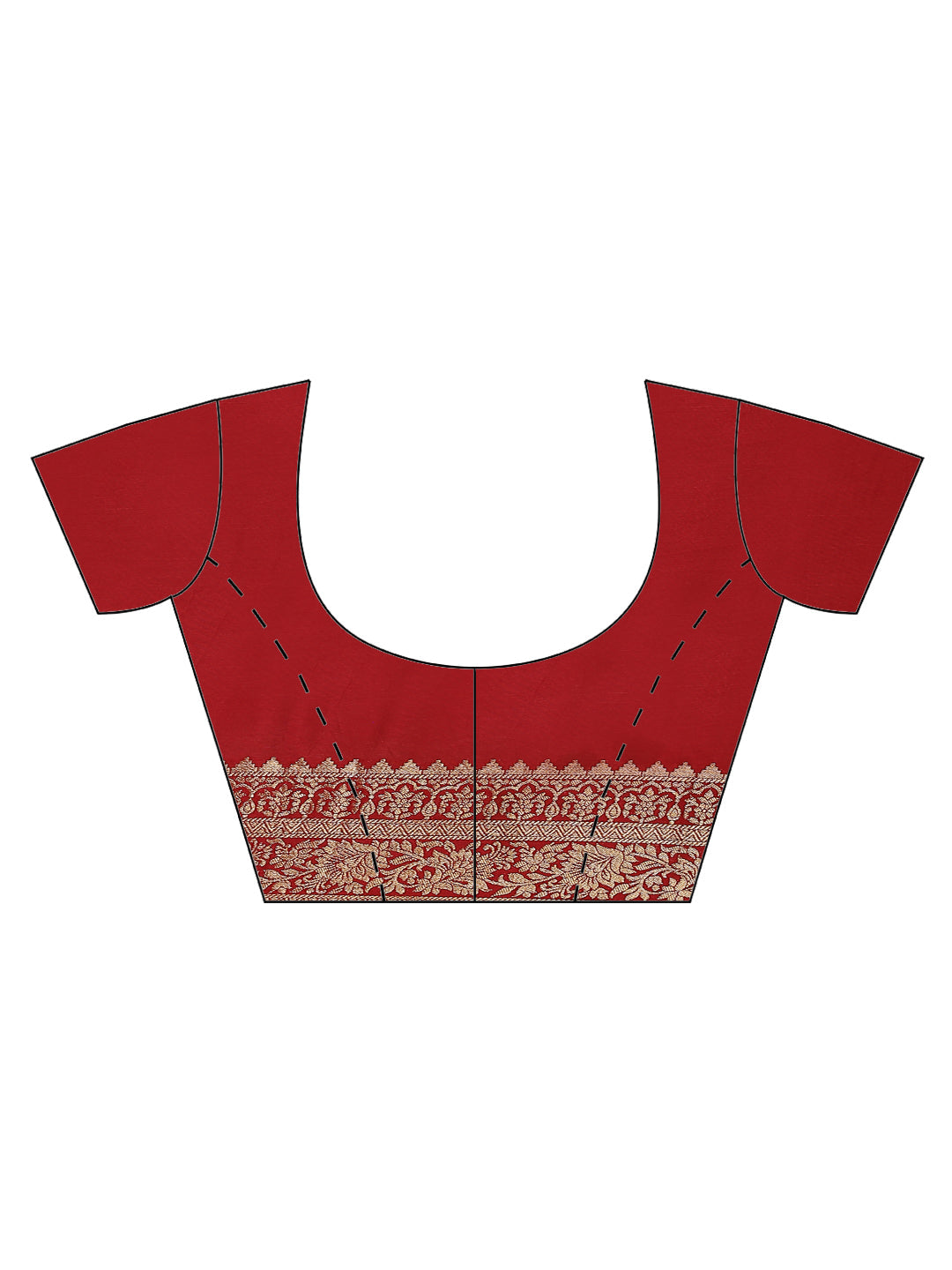 Zari Jaal Handloom Woven Saree