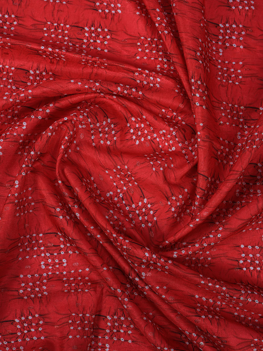 Printed Tussar Silk Saree