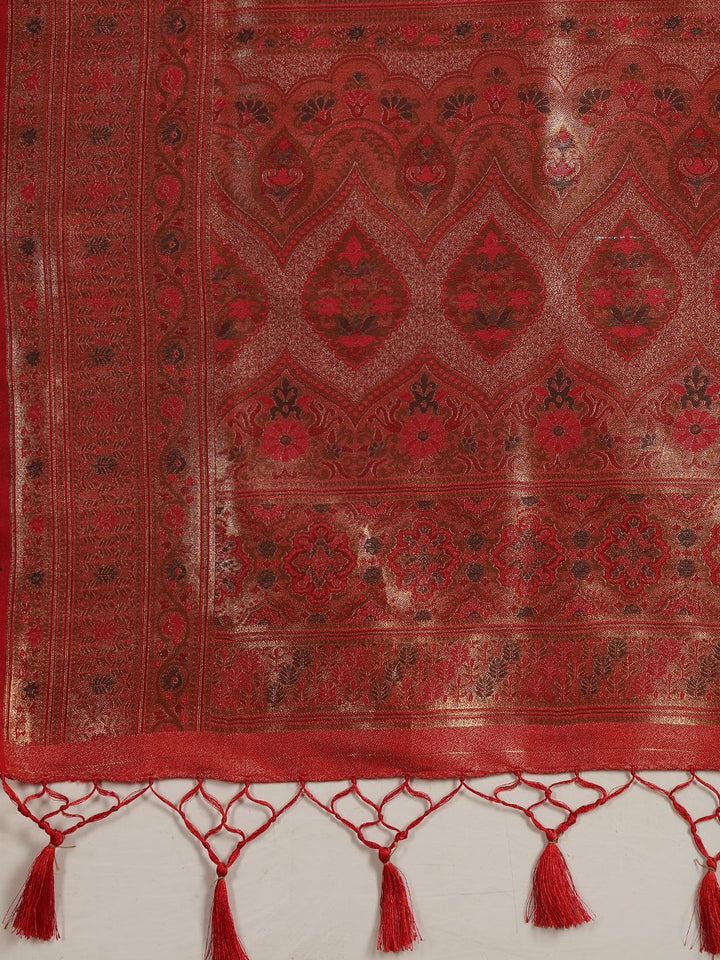 Woven Design Art Silk Saree