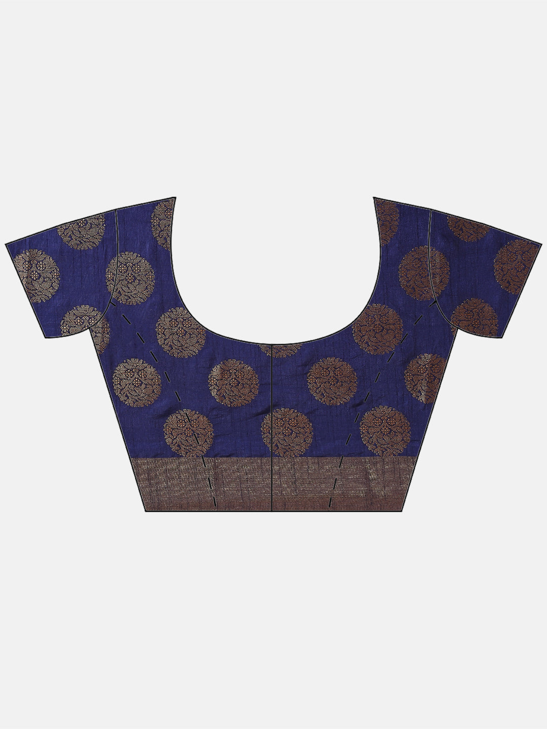 Ethnic Motifs Art Handloom Woven Saree