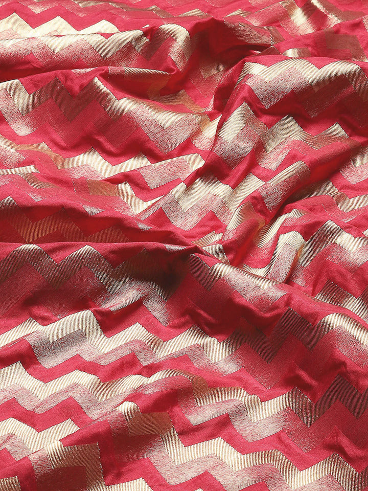 Zari Jaal Woven Handloom Saree