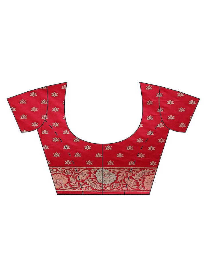 Zari Jaal Handloom Woven Saree