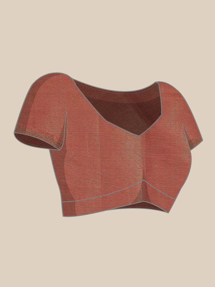 Zari Jaal Cotton Woven Saree