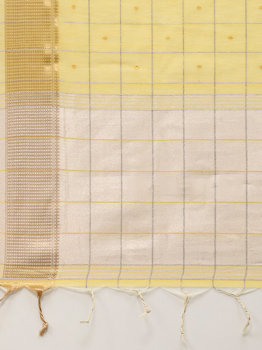 Woven Design Cotton Blend Saree