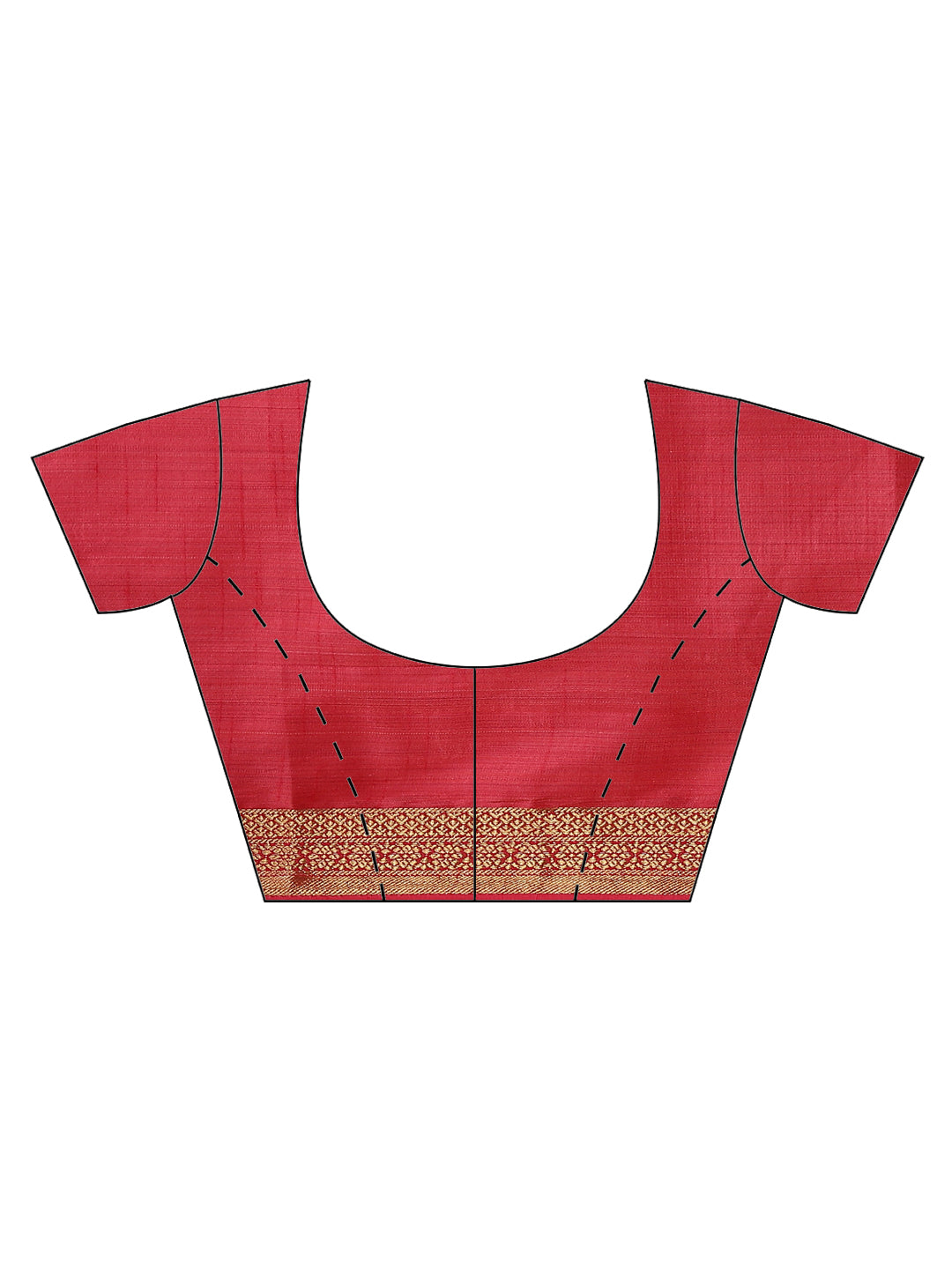 Zari Border Art Handloom Woven Saree