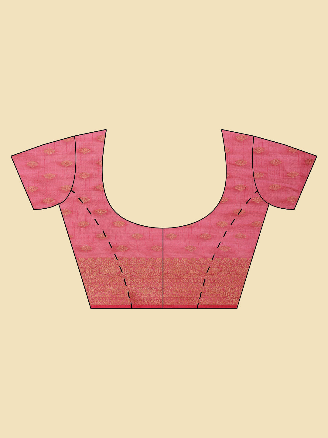 Zari Border Handloom Woven Saree