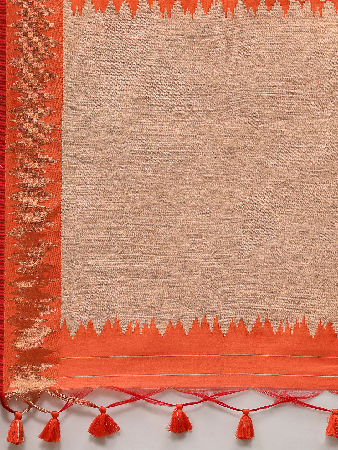 Woven Design Cotton Blend Saree