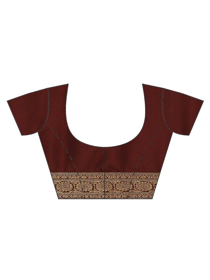 Resham Jaal Embroidered Banarasi Saree