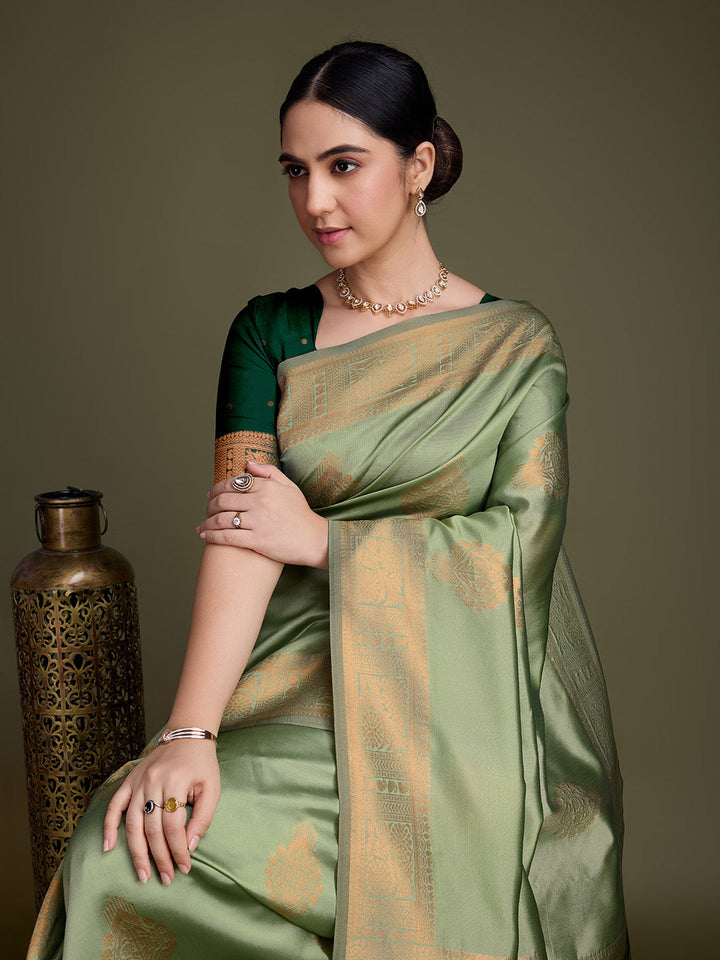 Woven Design Art Silk Saree