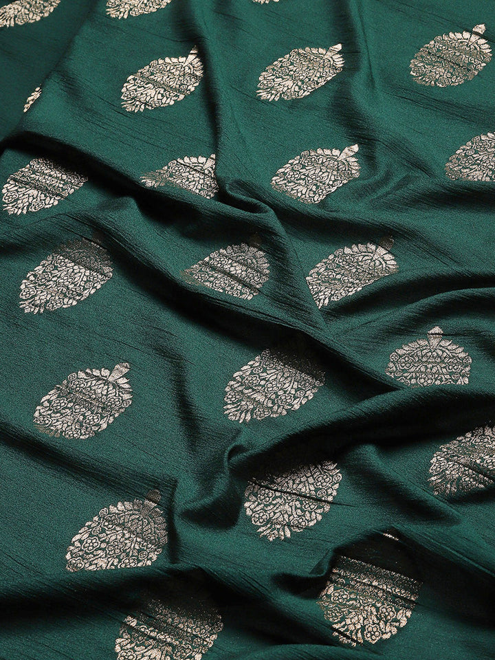 Zari Border Woven Art Tussar Saree