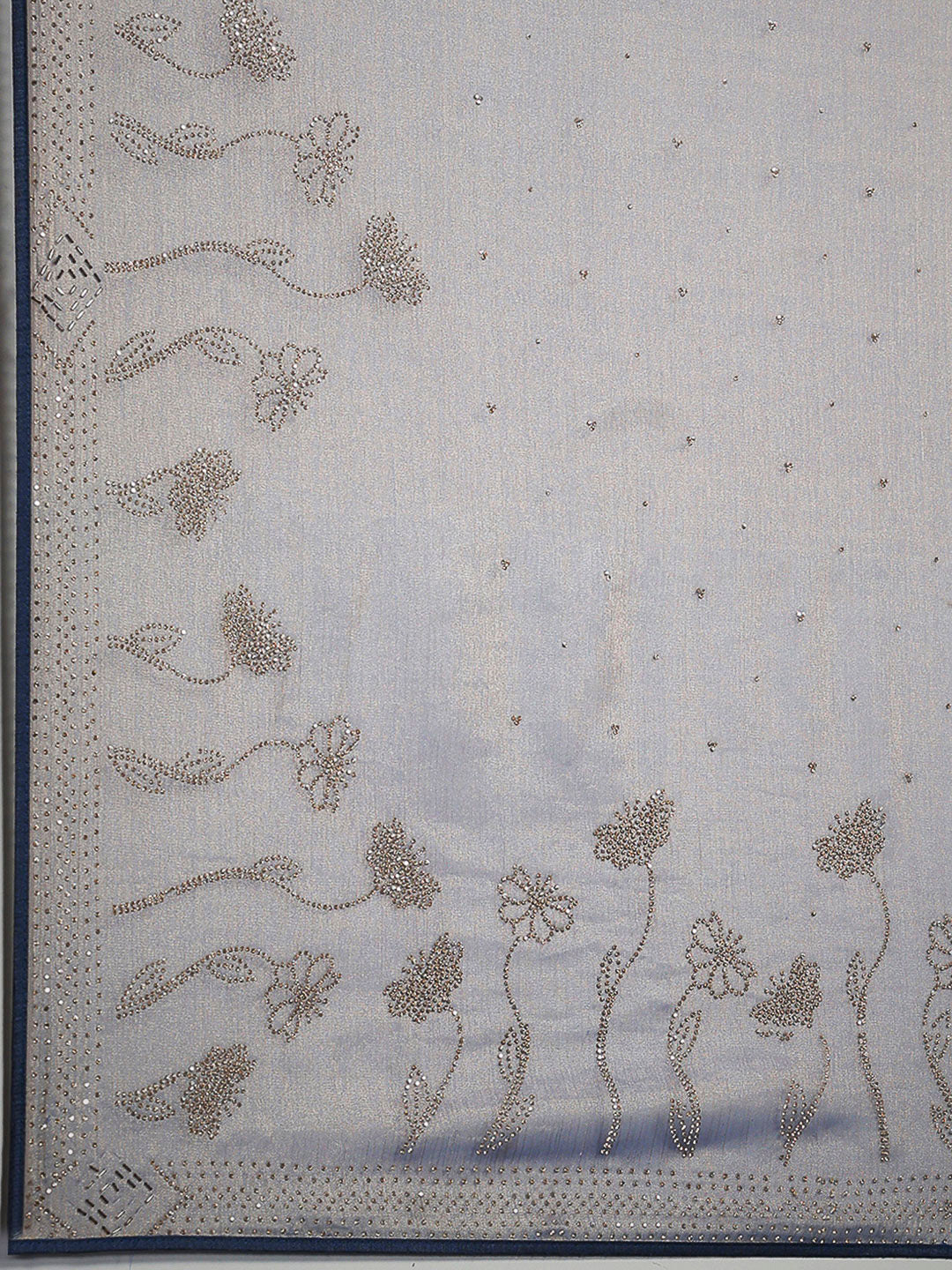 Embroidered Chiffon Saree
