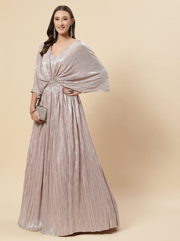 Plain Lycra Gown Dress