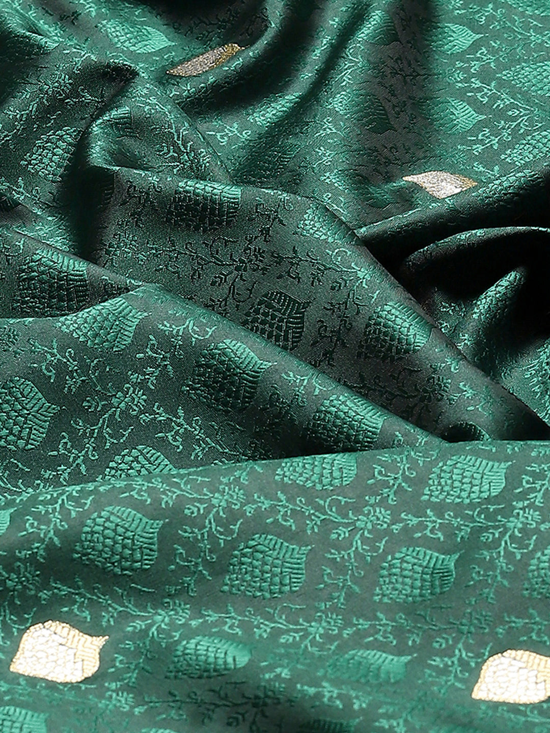 Zari Jaal Woven Art Silk Saree