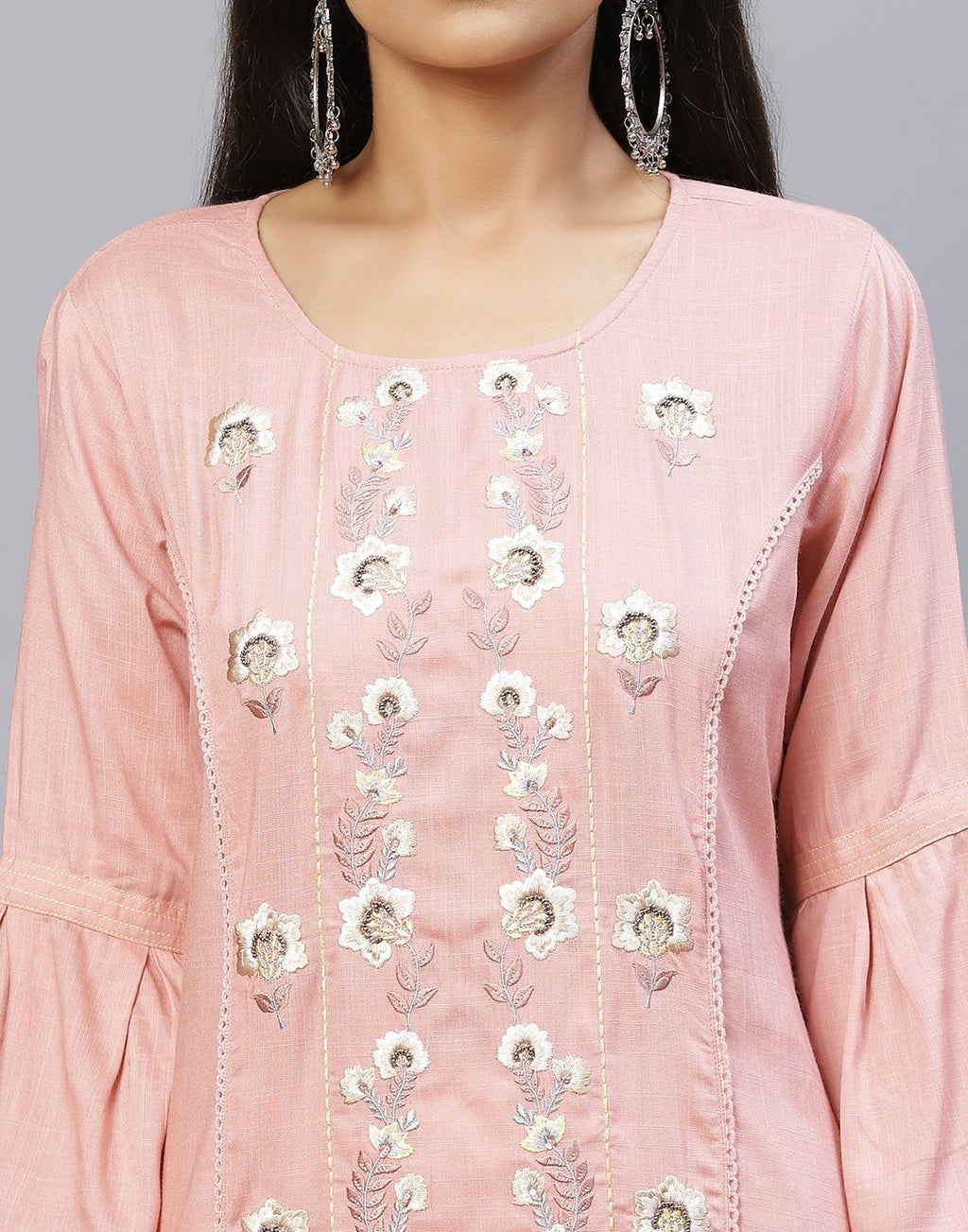 Embroidered Cotton Kurti