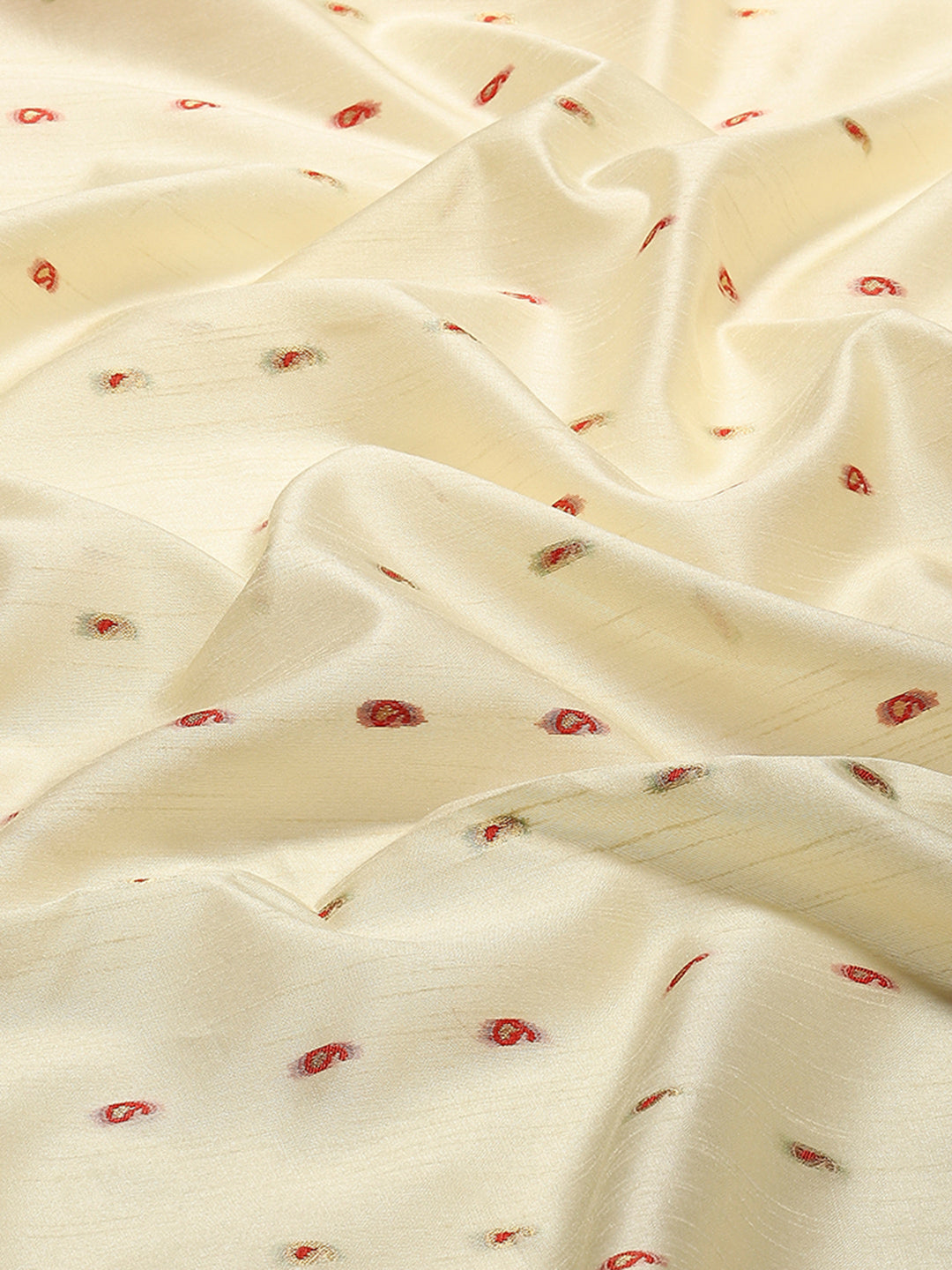 Woven Border Booti Art Silk Saree