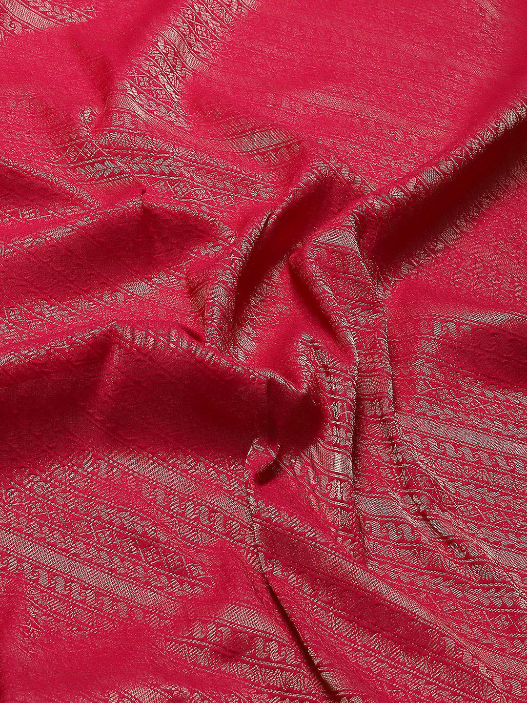 Light Brocade Woven Georgette Saree