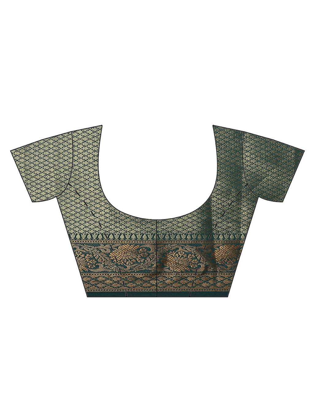 Zari Jaal Handloom Woven Saree