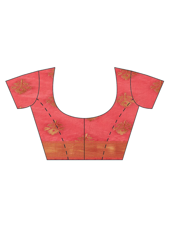 Zari Booti Handloom Woven Saree