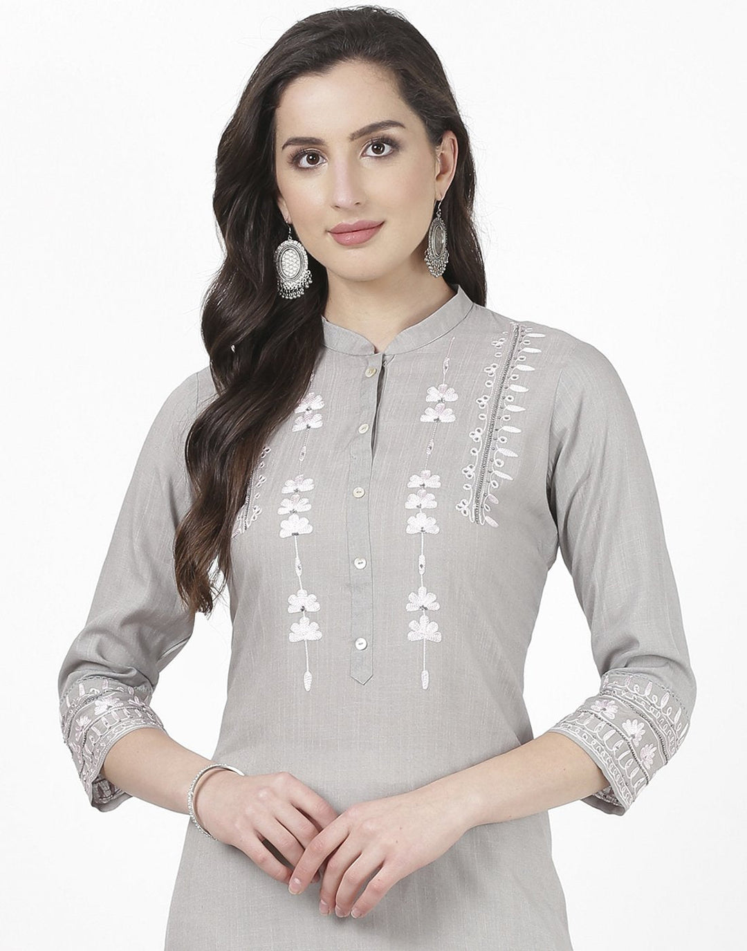 Pink Cotton Kurti