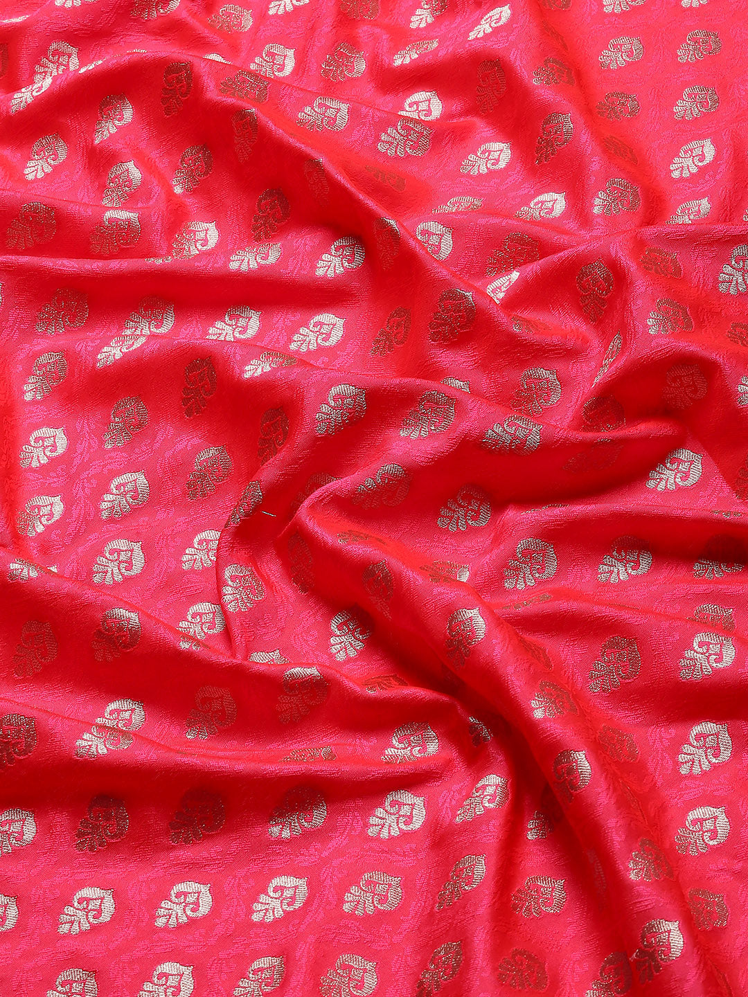 Zari Booti Woven Art Silk Banarsi Saree