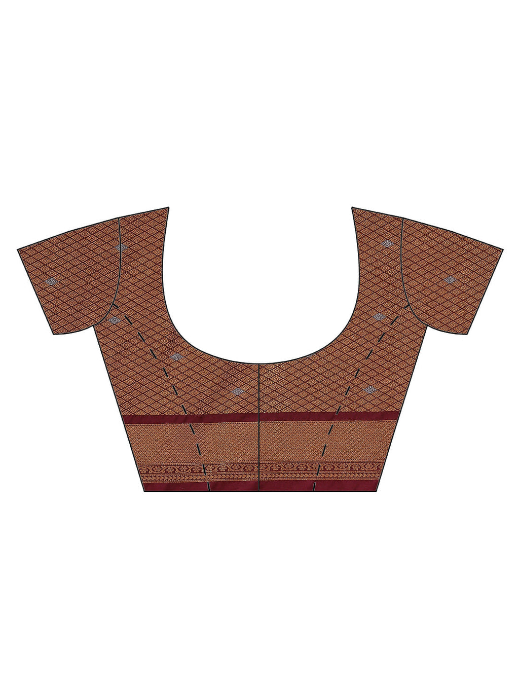 Zari Jaal Art Handloom Woven Saree