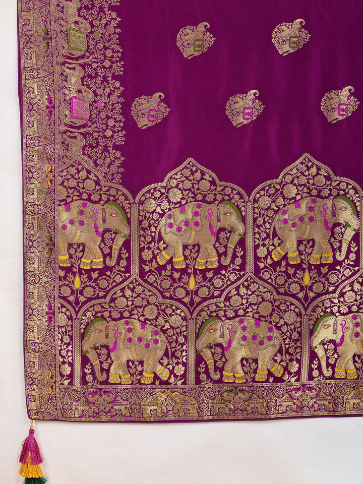 Woven Design Dola Silk Saree