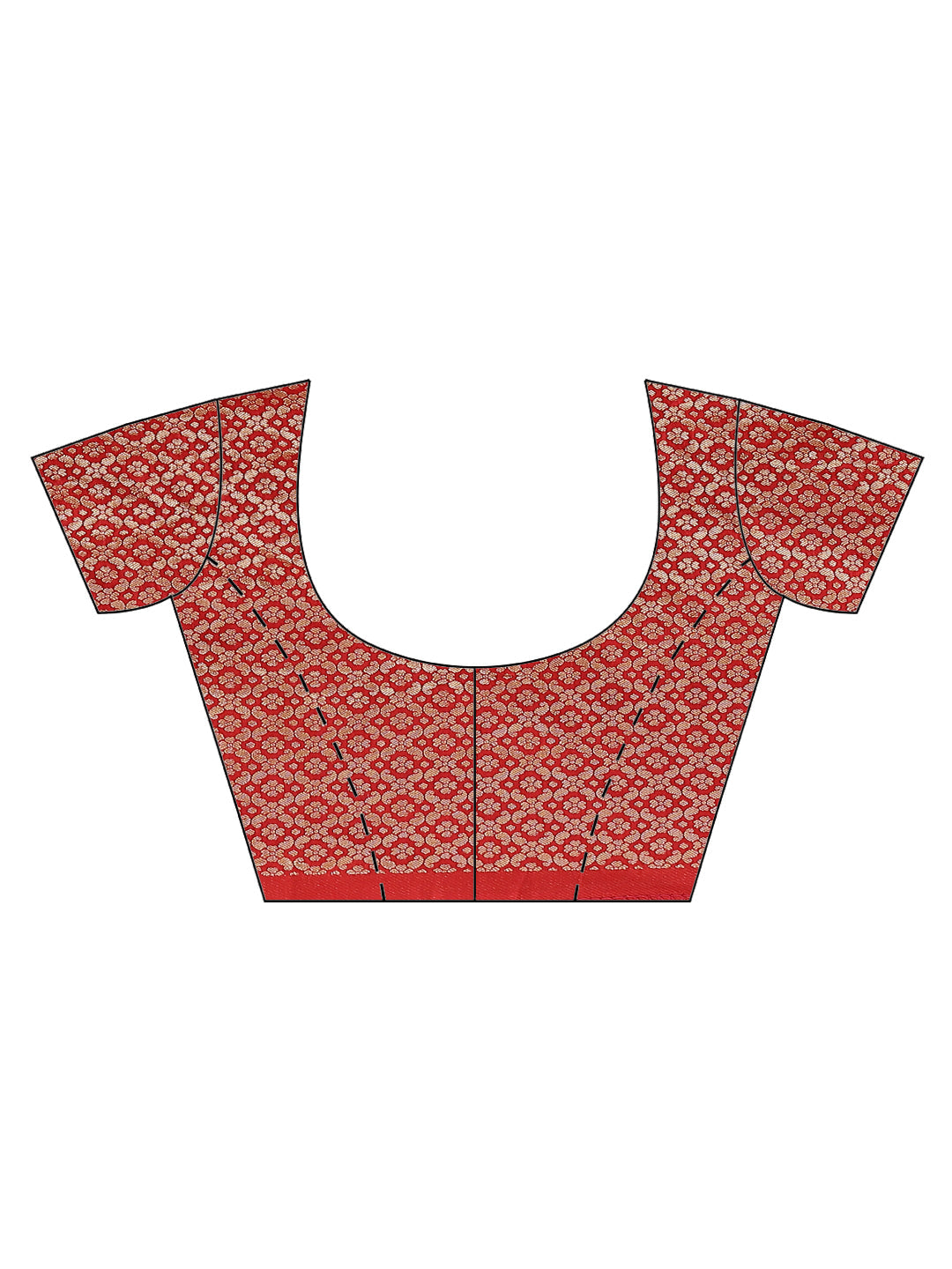 Zari Jaal Banarasi Woven Saree