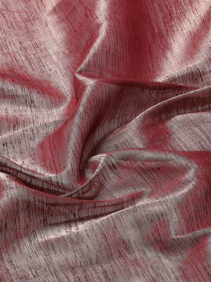 Plain Zari Border  Handloom Woven Saree