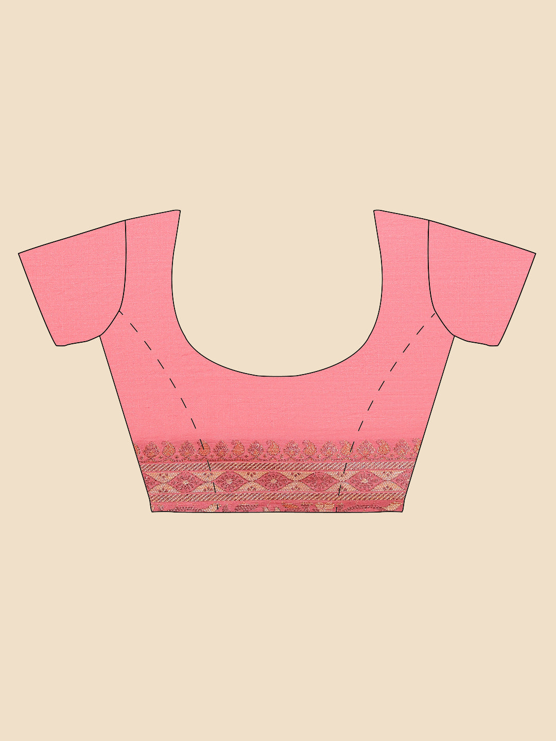 Resham Jaal Woven Tussar Saree