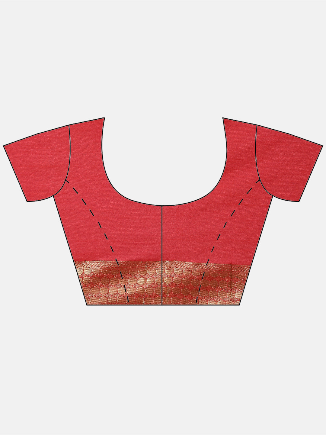 Zari Jaal Handloom Woven Saree