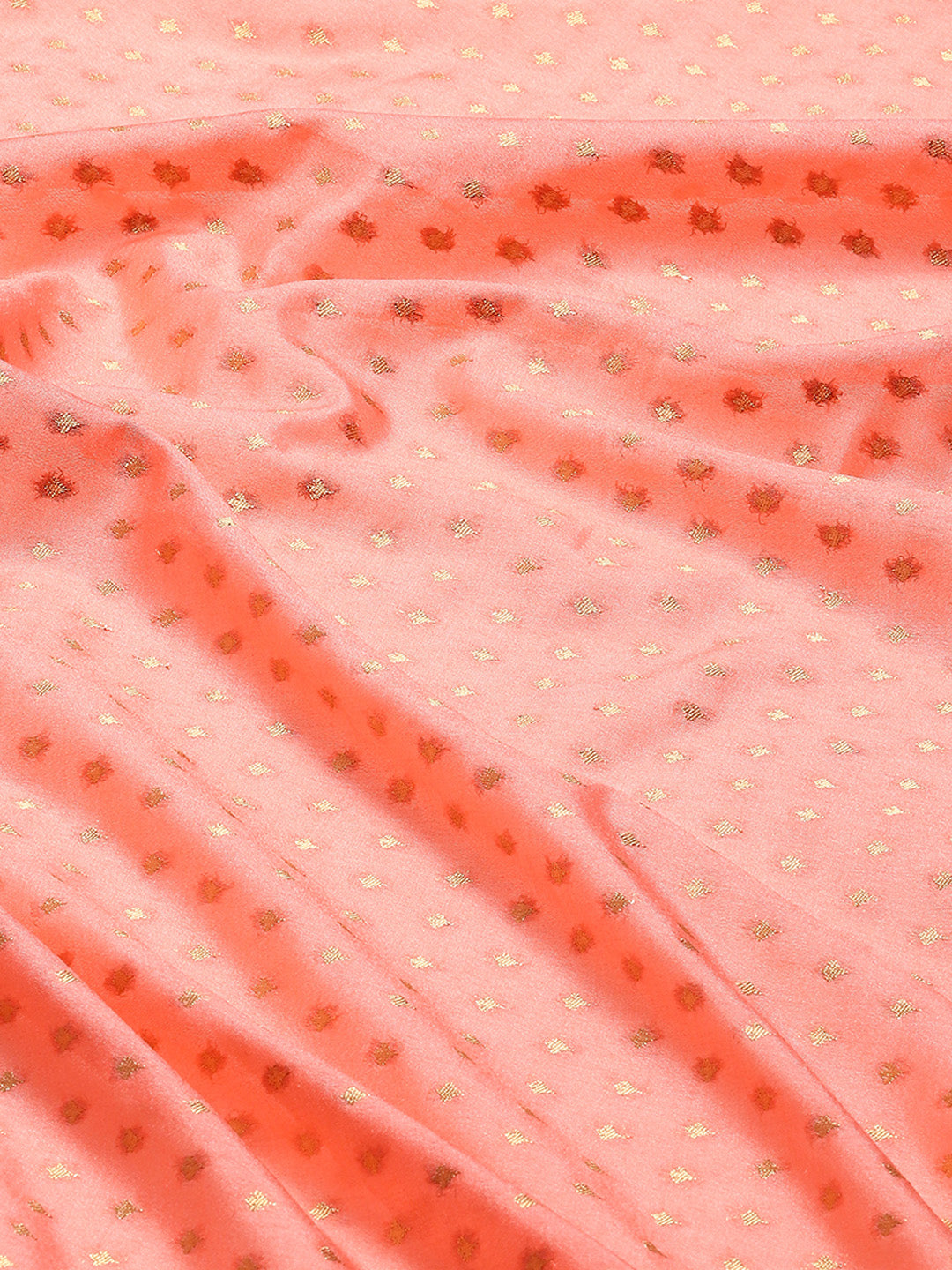 Zari Border Booti Woven Handloom Saree
