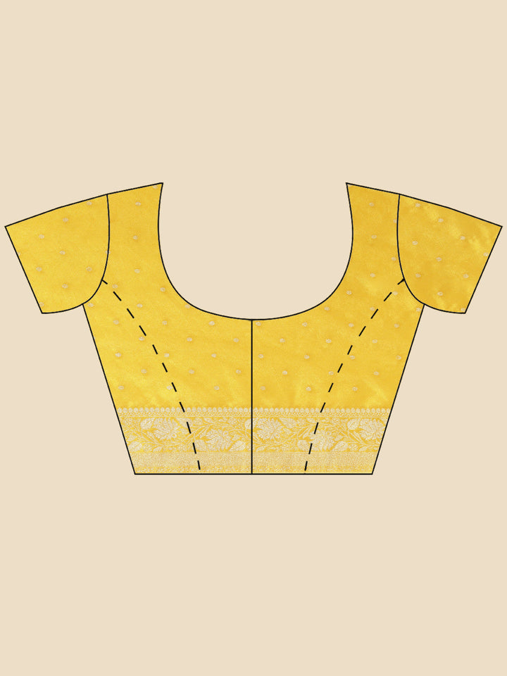 Zari Jaal Woven Crepe Saree
