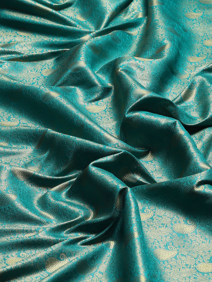 Zari Jaal Woven Handloom Saree