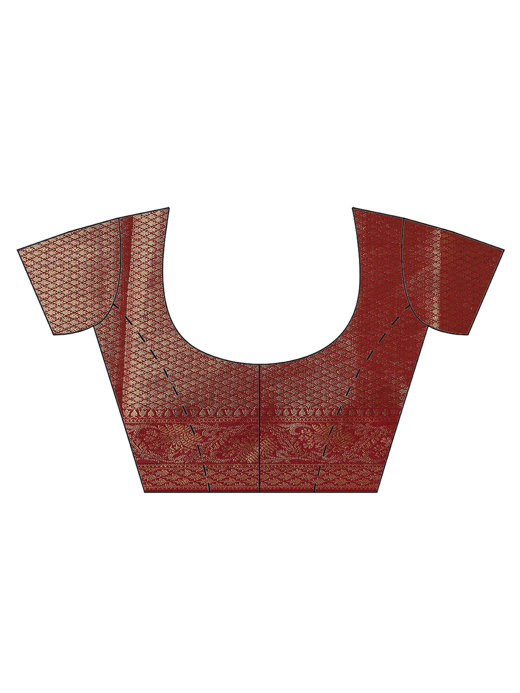 Zari Jaal Handloom Woven Saree