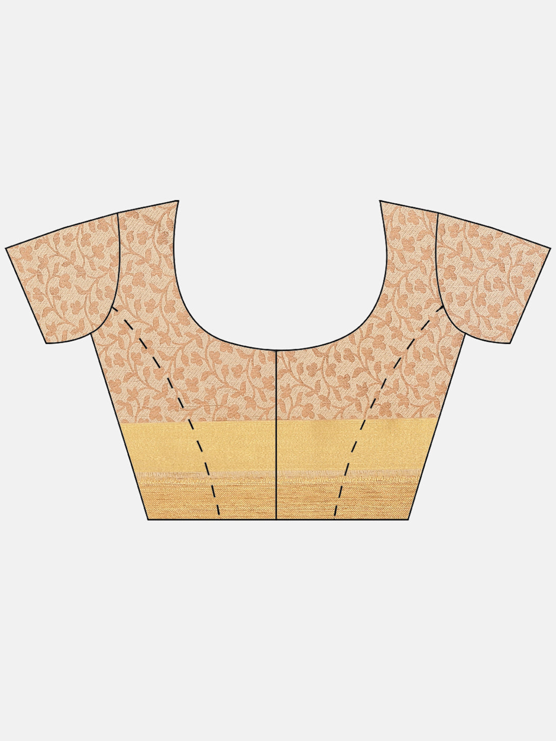 Art Handloom Saree With Jacquard Zari Border
