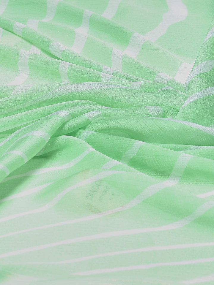 Floral Printed Chiffon Woven Saree