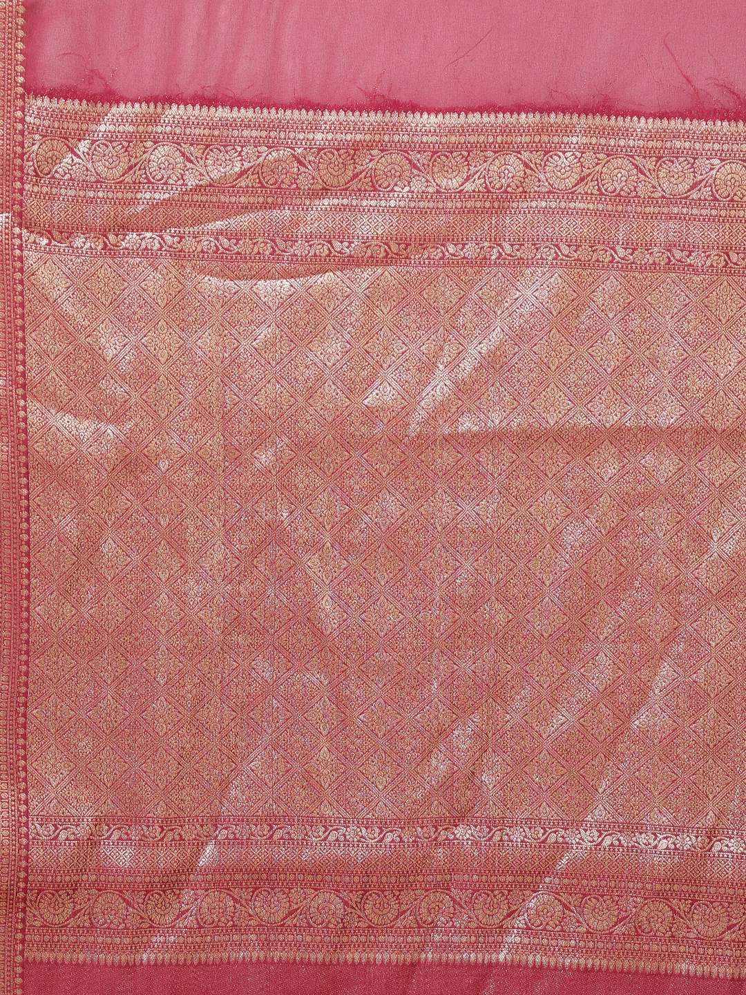 Plain Chiffon Saree