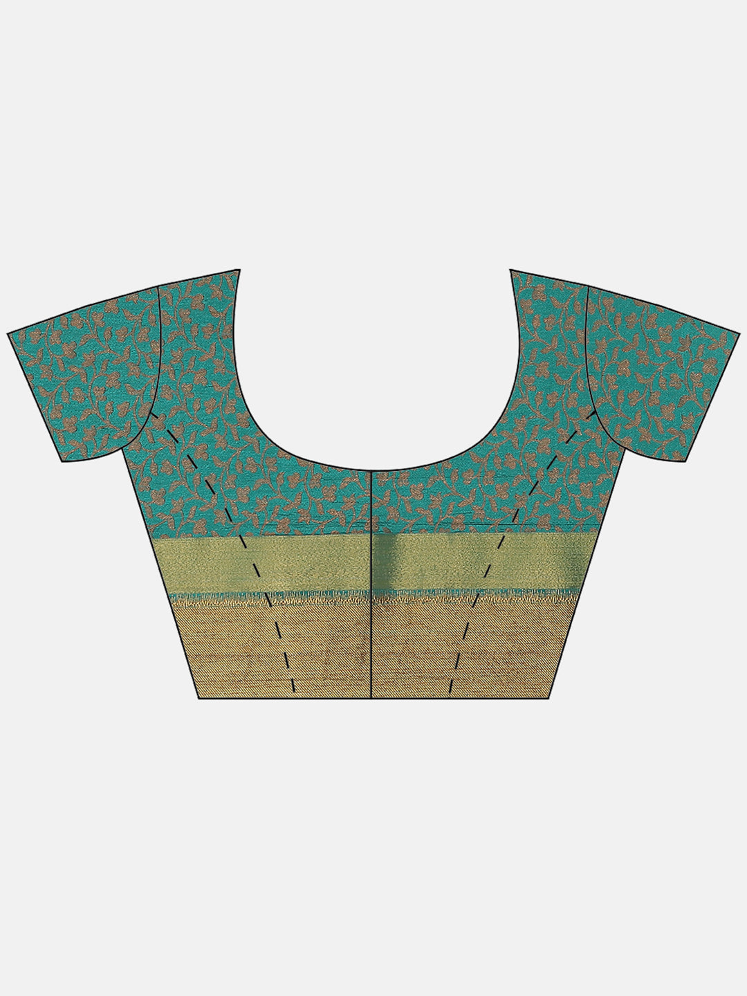 Art Handloom Saree With Jacquard Zari Border