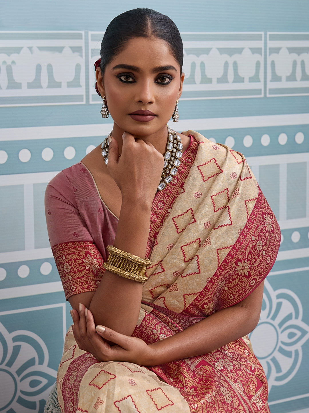 Woven Design Art Silk Saree