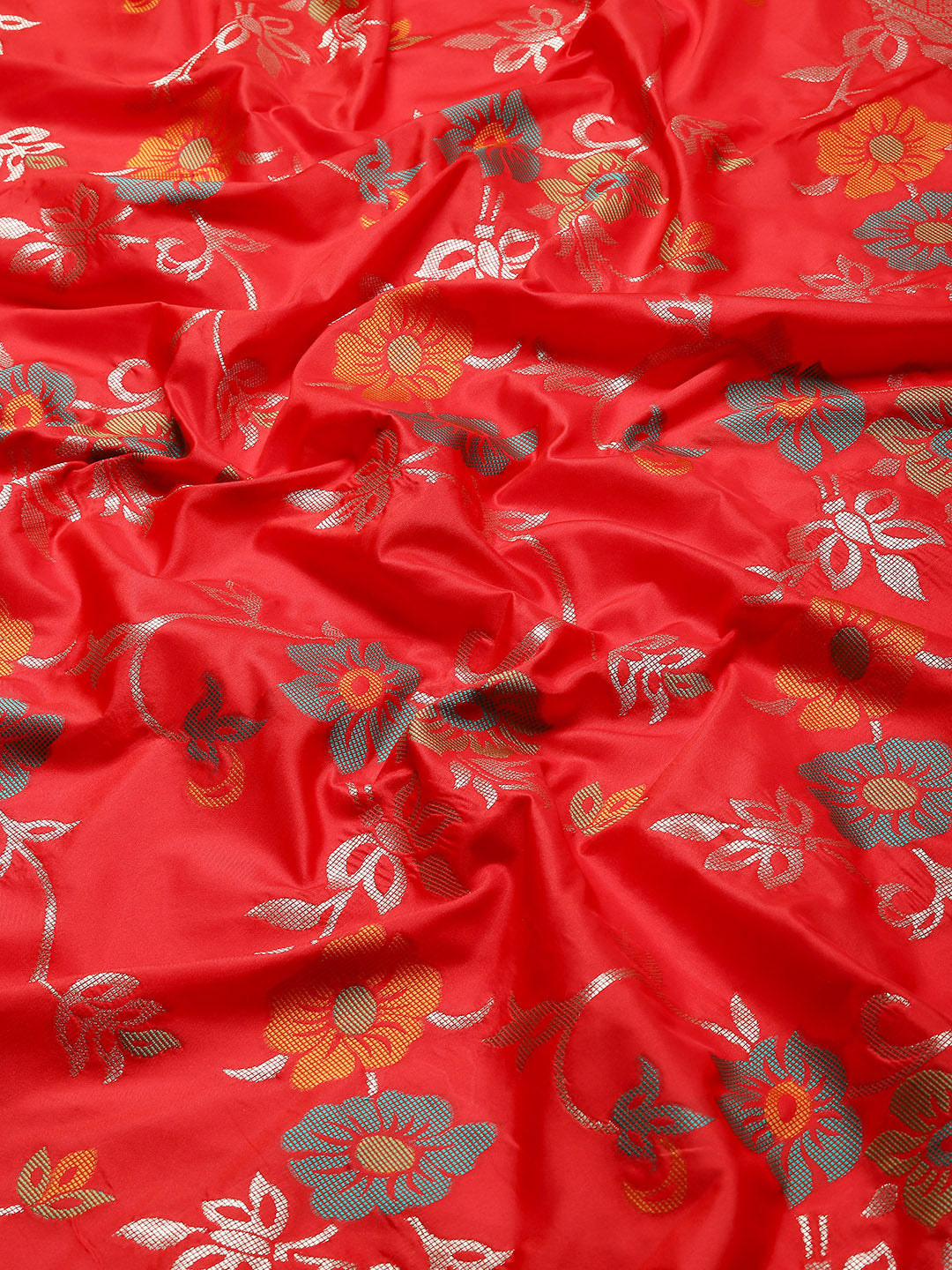 Zari Jaal Woven Art Silk Banarsi Saree