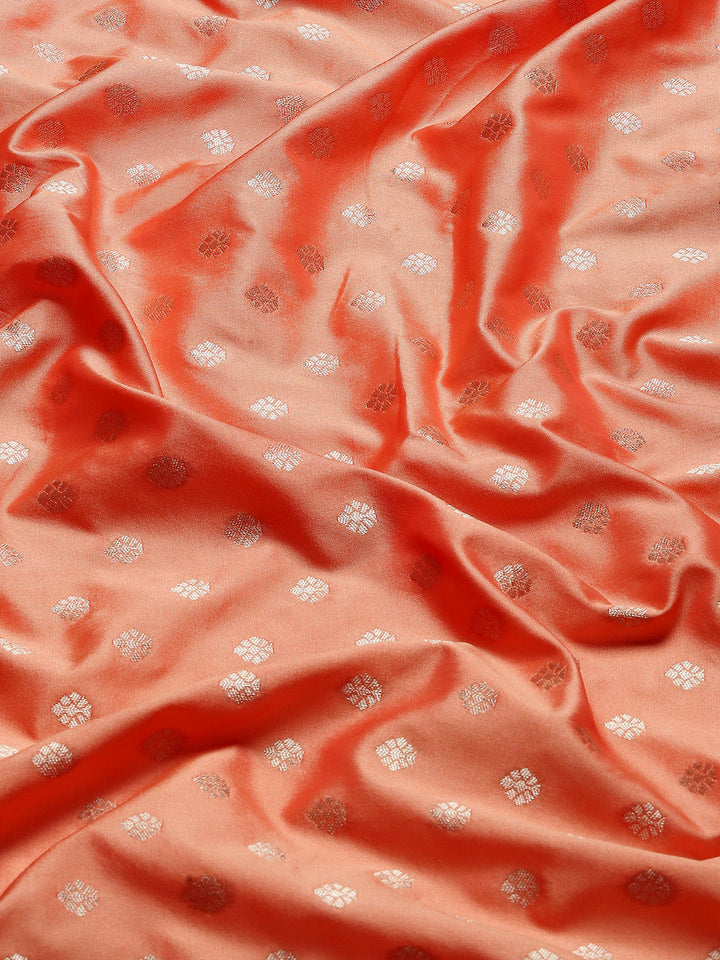 Zari Booti Woven Art Silk Banarsi Saree