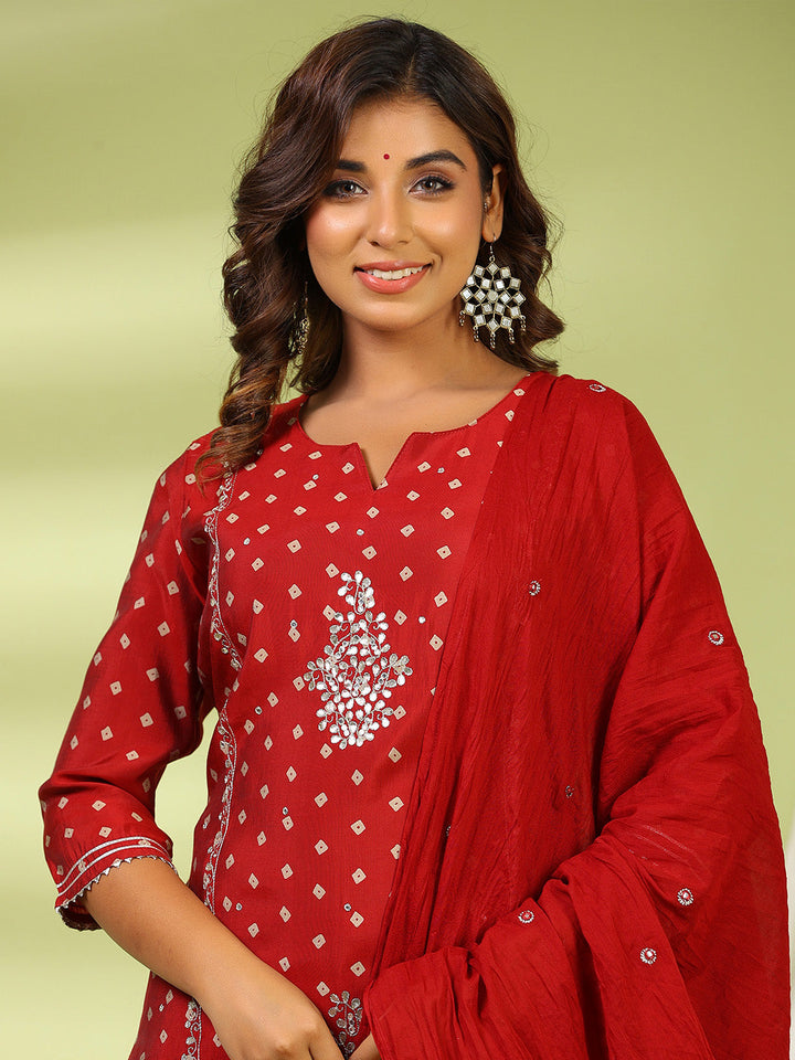 Printed Cotton Choli With Lehenga &amp; Net Dupatta
